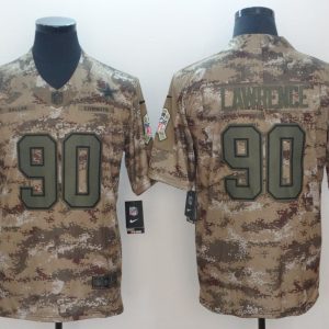 Nike Dallas Cowboys #90 Lawrence Camo Salute to Service Retired Player Limited Jersey