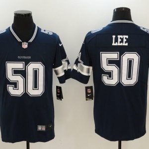 NFL Dallas Cowboys #50 Lee Blue Vapor Untouchable Limited Player Jersey