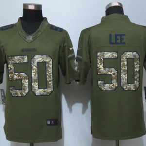 New Nike Dallas Cowboys 50 Lee Green Salute To Service Limited Jersey