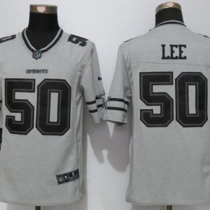 Nike Dallas Cowboys 50 Lee Nike Gridiron Gray II Limited Jersey