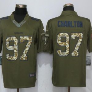 Nike Dallas cowboys 97 Charlton Green Salute To Service Limited Jersey