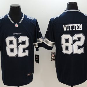 Mens NFL Dallas Cowboys #82 Witten Blue Vapor Limited Jersey