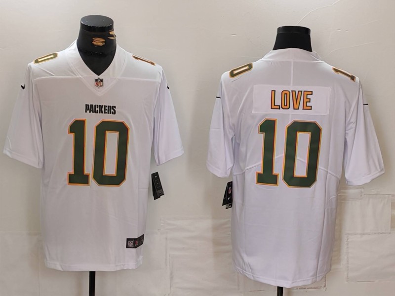 Men's Green Bay Packers Packers #10 Love White Fashion Vapor Untouchable Limited Jersey