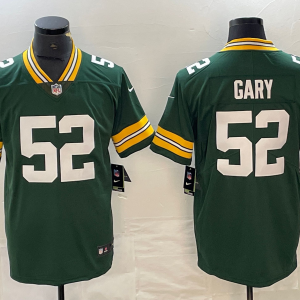 Men's Green Bay Packers Packers #52 Gary Green Vapor Untouchable Limited Jersey