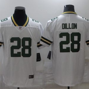 Men's Green Bay Packers #28 Dillon White 2021 NFL Draft Vapor Untouchable Limited Jersey
