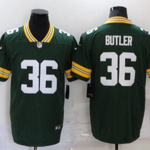 Men's Green Bay Packers Packers #36 Butler Green Vapor Untouchable Limited Jersey