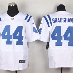 Nike Indianapolis Colts #44 Bradshaw White Elite Jersey
