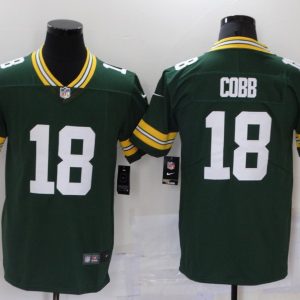 Men's Green Bay Packers #18 Cobb Green 2021 NFL Draft  Vapor Untouchable Limited Jersey