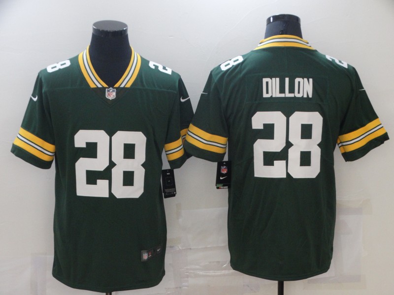 Men's Green Bay Packers Packers #28 Dillon Green 2021 NFL Draft Vapor Untouchable Limited Jersey