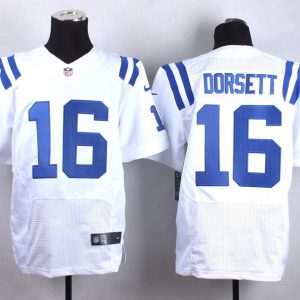 Nike Indianapolis Colts #16 Dorsett White Jersey