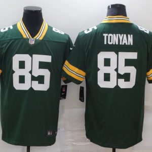 Men's Green Bay Packers #85 Tonyan Green Vapor Untouchable Limited Jersey Green Vapor Untouchable Limited Jersey