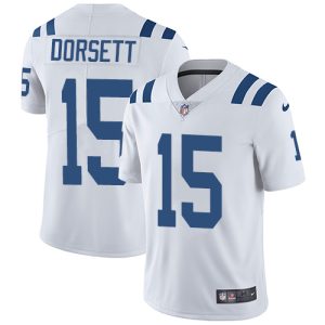 NFL Indianapolis Colts #15 Dorsett White Vapor Limited Jersey