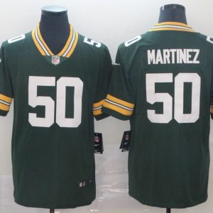 NFL Green Bay Packers #50 Martinez  Green Vapor Untouchable Limited Stitched Jersey