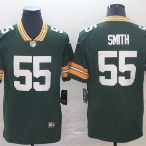 NFL Green Bay Packers Packers #55 Smith Green Vapor Untouchable Player Nike Limited Stitched Jersey