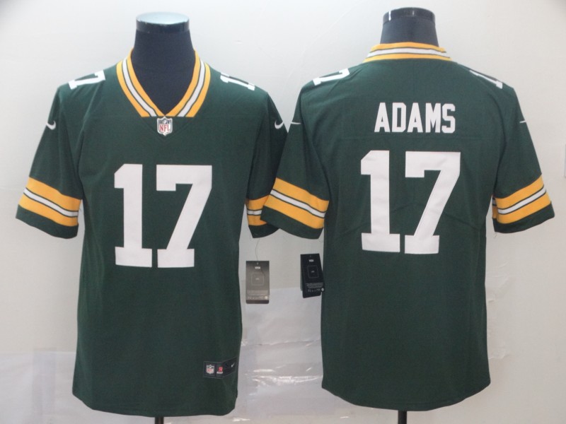 NFL Green Bay Packers Packers #17 Adams Green Vapor Untouchable Player Nike Limited Stitched Jersey