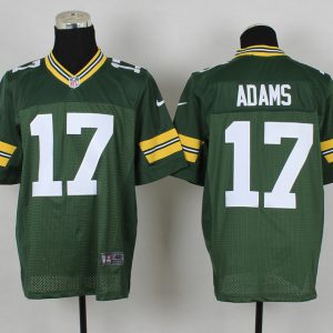 Nike Green Bay packers #17 Adams Green Elite Jersey