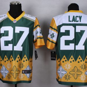 2015 Nike Green Bay Packers Packers #27 Lacy New Style Noble Fashion elite jersey