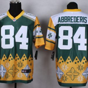 2015 Nike Green Bay Packers #84 Abbrederis New Style Noble Fashion elite jersey