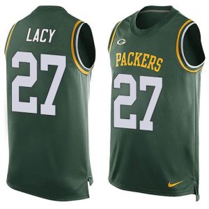 NFL Green Bay Packers Packers #27 Lacy Green Limited Tank Top Jersey