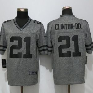 New Nike Green Bay Packers 21 Clinton-Dix Gray Mens Stitched Gridiron Gray Limited Jersey