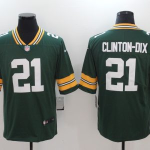 NFL Green Bay Packers Packers #21 Clinton-Dix Green Vapor Limited Jersey