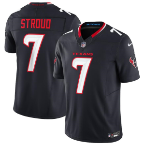 Men's Houston Texans #7 C.J. Stroud Navy 2024 Vapor F.U.S.E. Limited Jersey