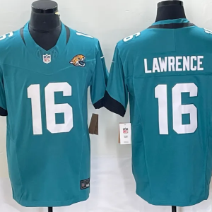 Men's Jacksonville Jaguars #16 Trevor Lawrence Teal Green 2023 F.U.S.E. Vapor Untouchable Limited Jersey