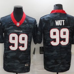Men's Houston Texans #99 J.J. Watt 2020 Camo Limited Jersey