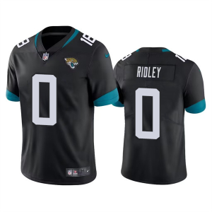 Men's Jacksonville Jaguars #0 Calvin Ridley Black Vapor Untouchable Limited Jersey