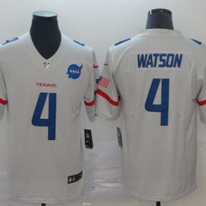 NFL Texans #4 Deshaun Watson City Edition White Jersey