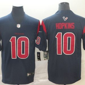 Nike NFL Texans #10 DeAndre Hopkins Navy Color Rush Men Limited New Jersey