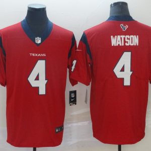 Nike Texans #4 Deshaun Watson Red 2019 Vapor Untouchable Limited Men Jersey