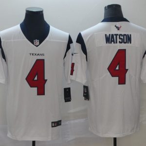 Nike Texans #4 Deshaun Watson White 2019 Vapor Untouchable Limited Men Jersey