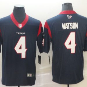 Nike Texans #4 Deshaun Watson Navy Blue 2019 Vapor Untouchable Limited Men Jersey