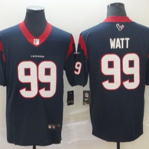 Nike Texans #99 J.J. Watt Navy Blue 2019 Vapor Untouchable Limited Men Jersey