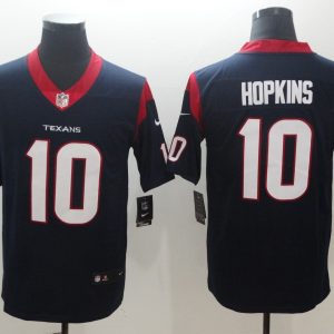 Mens Houston Texans #10 Hopkins NFL Vapor Untouchable Black Limited Jerseys