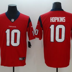 NFL Houston Texans #10 Hopkins Red Vapor Limited Jersey