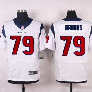 Nike Houston Texans #79 Brooks White Elite Jersey