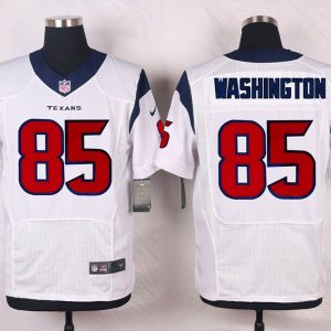 Nike Houston Texans #85 Washington White Elite Jersey