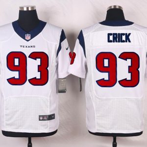 Nike Houston Texans #93 Crick White Elite Jersey