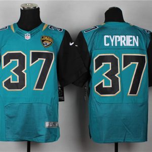 Nike Jacksonville Jaguars #37 Cyprien III Blue Elite Jersey