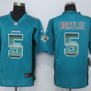 2015 Nike Jacksonville Jaguars 5 Bortles Green  Strobe Limited Jersey