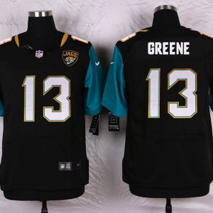Nike Jacksonville Jaguars #13 Greene Black Elite Jersey