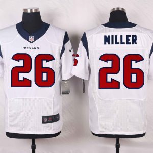 NHL Houston Texans #26 Miller Elite White Jersey