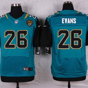 Nike Jacksonville Jaguars #26 Evans Green Elite Jersey