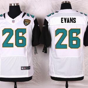 Nike Jacksonville Jaguars #26 Evans White Elite Jersey