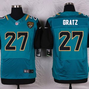 Nike Jacksonville Jaguars #27 Gratz Green Elite Jersey
