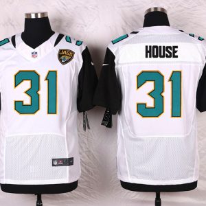 Nike Jacksonville Jaguars #31 House White Elite Jersey