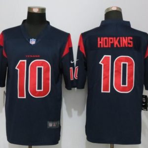 Nike Mens Houston Texans 10 Hopkins Navy Blue Color Rush Limited Jersey