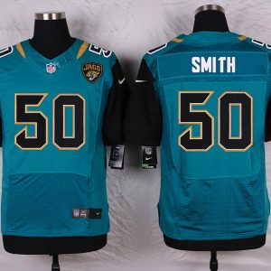 Nike Jacksonville Jaguars #50 Smith Green Elite Jersey